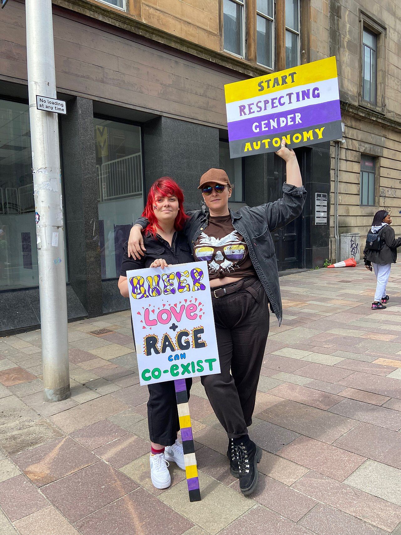 A Pride parade celebrating diverse sexual orientations